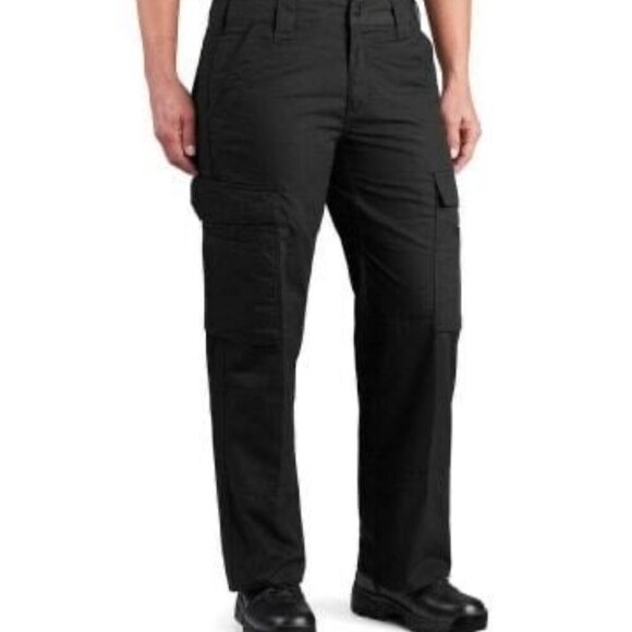 Propper Women's RevTac Pant Tactical Pants Repellent Cargo Size 16 Black NEW - Picture 1 of 11